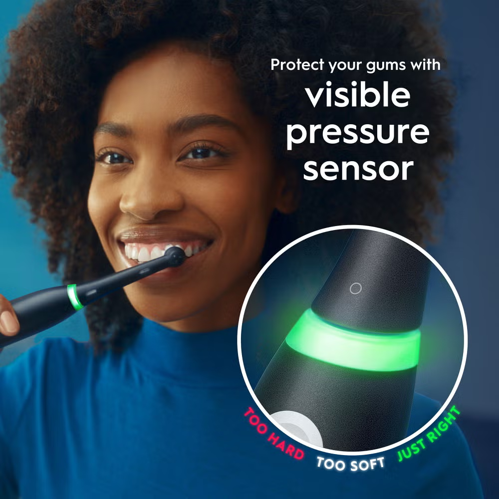 Oral-B iO 3 Black Electric Toothbrush Designed By Braun Image 5