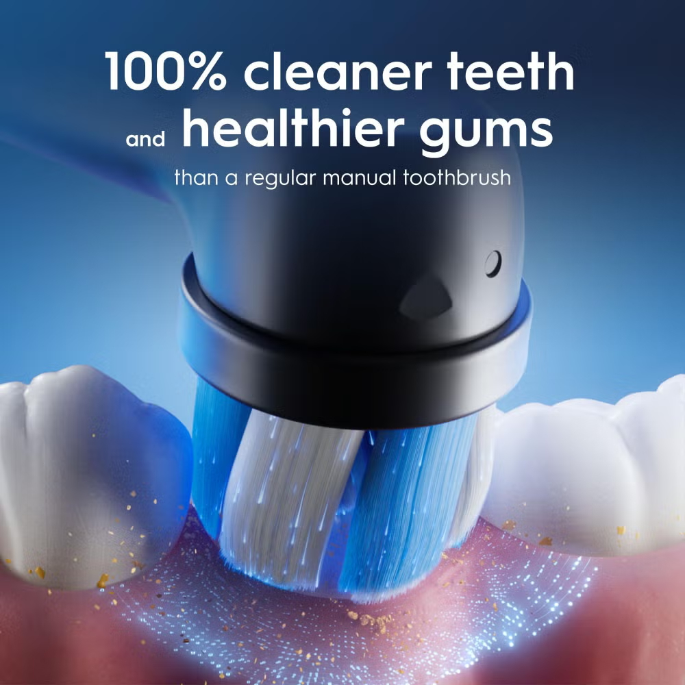 Oral-B iO 5 Black & White Electric Toothbrushes Image 4