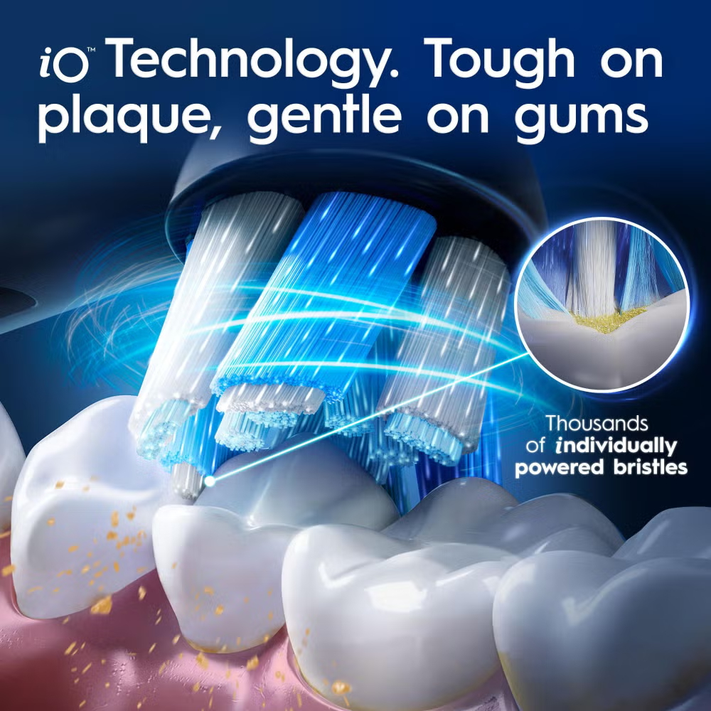 Oral-B iO 5 Black & White Electric Toothbrushes Image 6