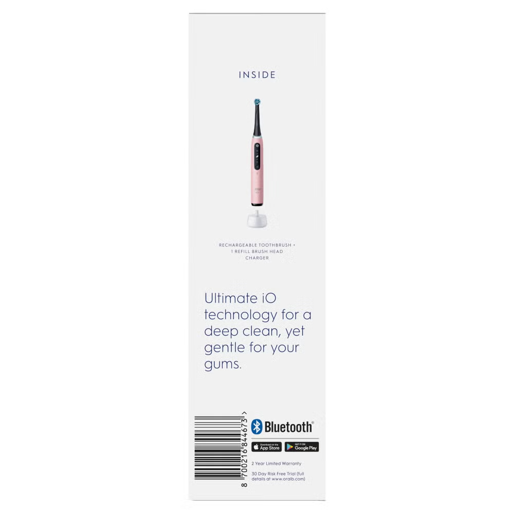 Oral-B iO 5 Pink Electric Toothbrush Image 10