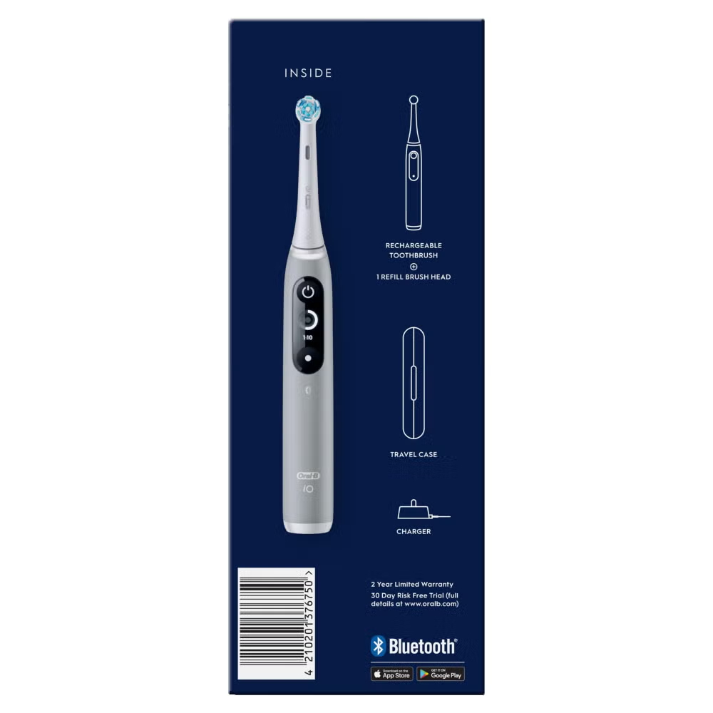 Oral-B iO 6 Grey Electric Toothbrush Image 11