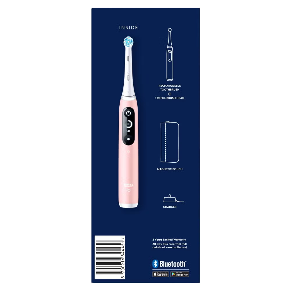 Oral-B iO 6 Pink Electric Toothbrush Designed By Braun Image 11