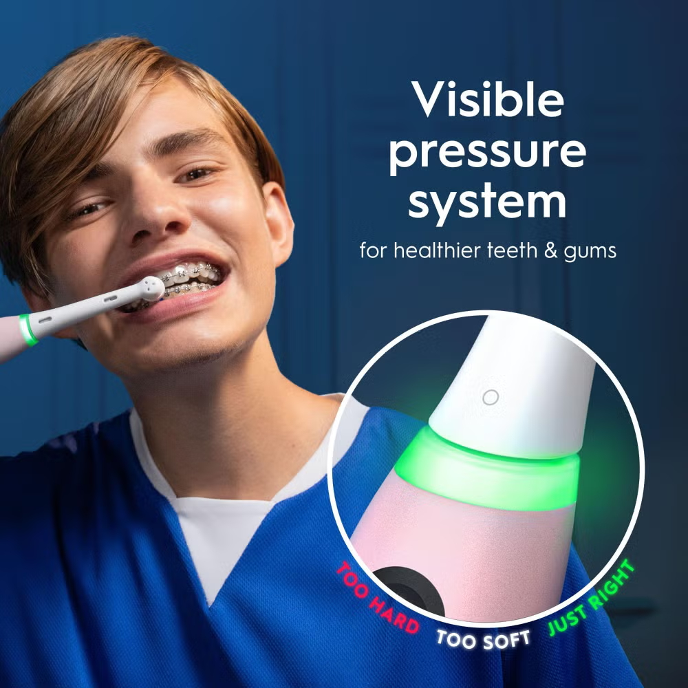 Oral-B iO 6 Pink Electric Toothbrush Designed By Braun Image 6