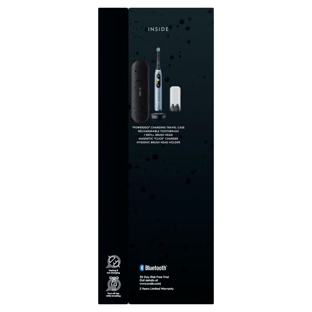 Oral-B iO 9 Aqua Marine Electric Toothbrush Designed By Braun Image 12