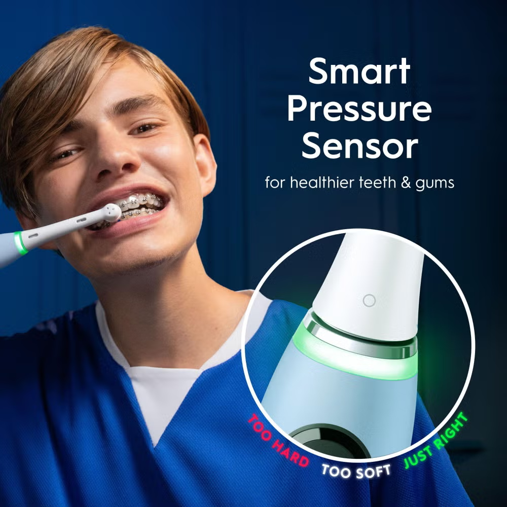 Oral-B iO 9 Aqua Marine Electric Toothbrush Designed By Braun Image 5