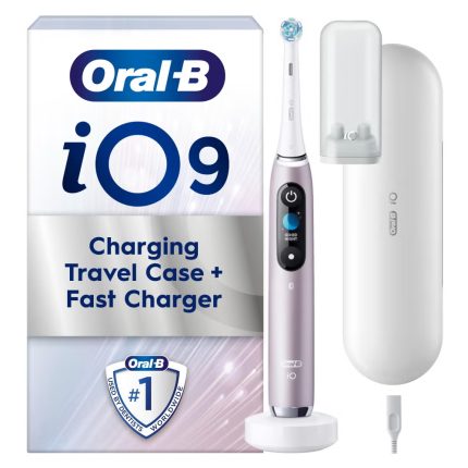 Oral-B iO 9 Rose Quartz Electric Toothbrush Designed By Braun