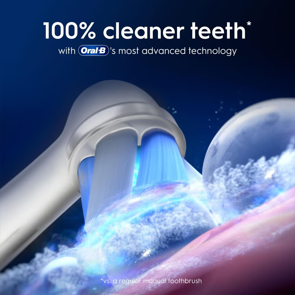 Oral-B iO 9 Rose Quartz Electric Toothbrush Designed By Braun Image 4