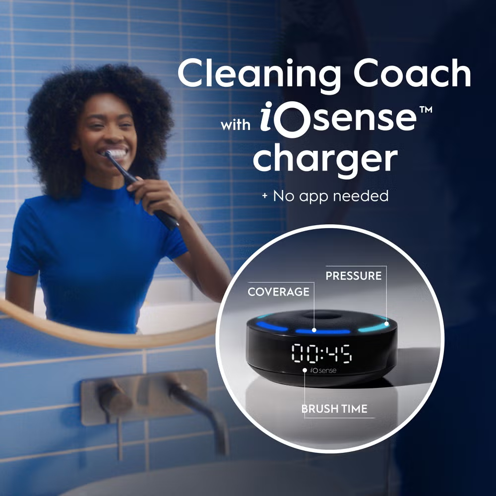 Oral-B iO10 Black Electric Toothbrush Designed by Braun Image 3