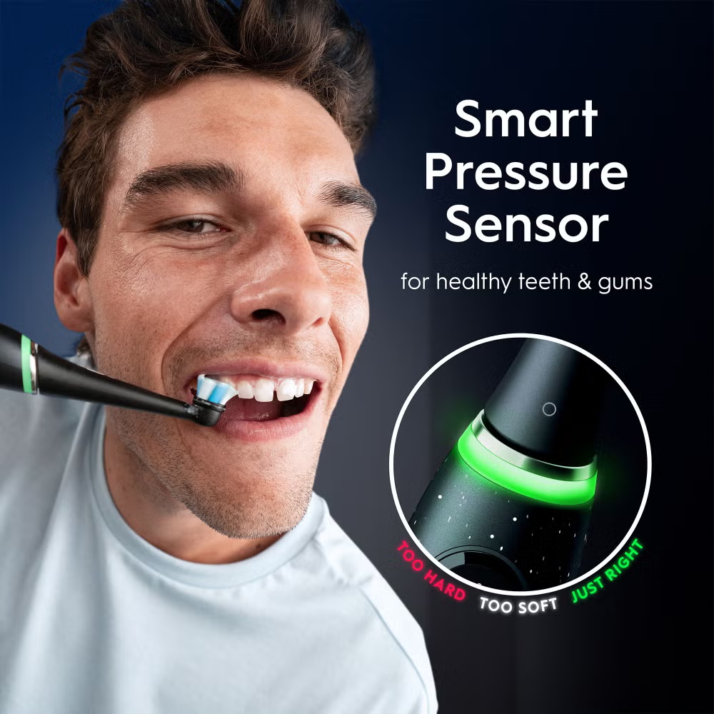 Oral-B iO10 Black Electric Toothbrush Designed by Braun Image 6