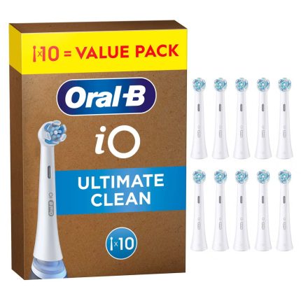 Oral-B iO Series Ultimate Clean, Original Brush Heads, CrissCross Bristles, 10