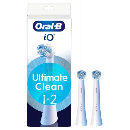 Oral-B iO Series Ultimate Clean, Original Brush Heads, CrissCross Bristles, 2