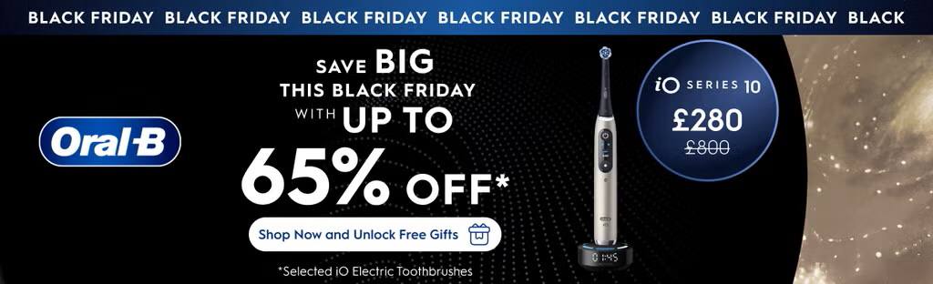 Up to 65_ OFF Electric Toothbrush this Black Friday